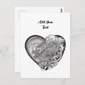 Dragon Heart Postkarte (Vorne/Hinten)