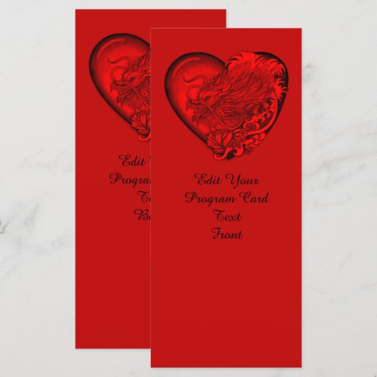 Dragon Heart Programm (Vorne/Hinten)