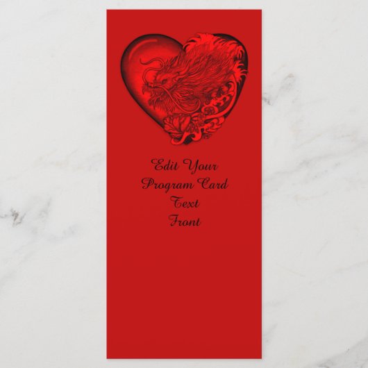 Dragon Heart Programm (Vorderseite)