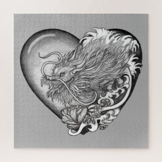 Dragon Heart Puzzle (Vertikal)