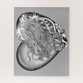 Dragon Heart Puzzle (Vertikal)