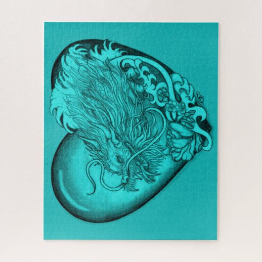 Dragon Heart Puzzle (Vertikal)