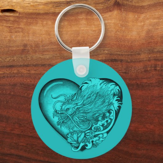 Dragon Heart Schlüsselanhänger (Rückseite)