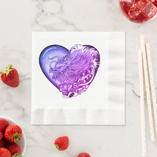 Dragon Heart Serviette (Beispiel)