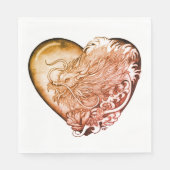 Dragon Heart Serviette (Vorderseite)