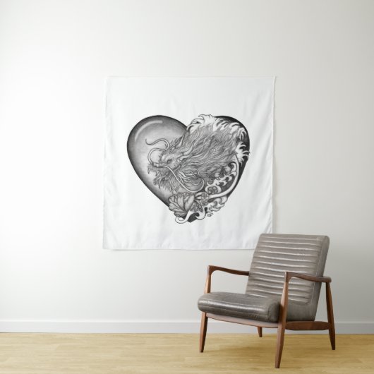 Dragon Heart Wandteppich (Beispiel)