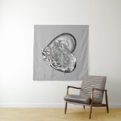 Dragon Heart Wandteppich (Beispiel (Horizontal))