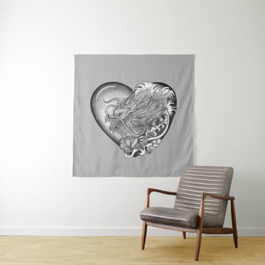 Dragon Heart Wandteppich (Beispiel)