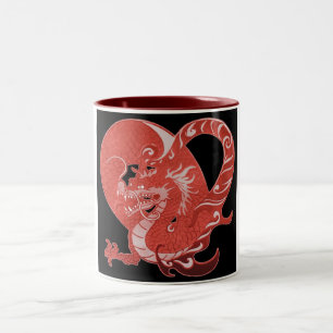 Dragon Heart Zweifarbige Tasse