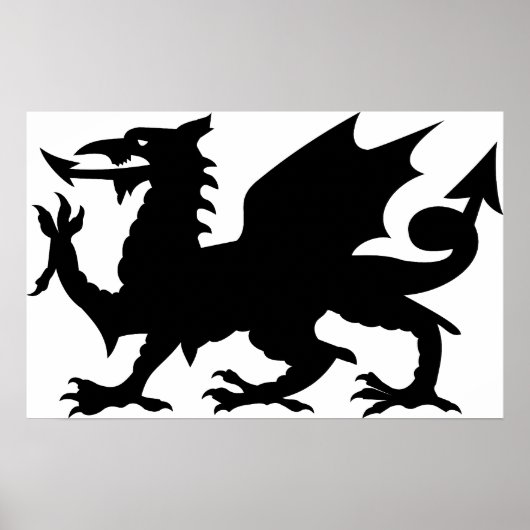 Dragon Heraldry Poster (Vorne)