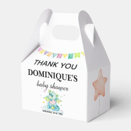 Dragon Holding Heart - Baby Shower Fevor Box Geschenkschachtel