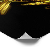 Dragon Hour Fraktal Art Poster / Print (Ecke)