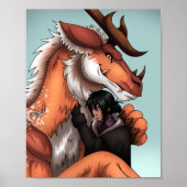 Dragon Hug Poster (Vorne)