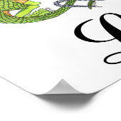 Dragon Hugs Poster (Ecke)