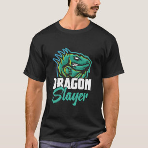 Dragon Hunter Reptile Jagdgear Lizard Iguana H T-Shirt