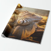 Dragon Iguana Geschenkpapier (Ungerollt)
