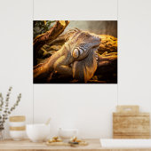 Dragon Iguana Posters Poster (Küche)