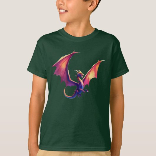 Dragon in Flight Tshirt (Vorderseite)