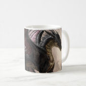 Dragon in Höhle Kaffeetasse (VorderseiteRechts)