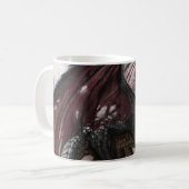 Dragon in Höhle Kaffeetasse (Vorderseite Links)