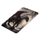 Dragon in Höhle Magnet (Linke Seite)