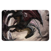 Dragon in Höhle Magnet (Horizontal)