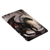 Dragon in Höhle Magnet (Rechte Seite)