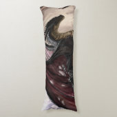 Dragon in Höhle Seitenschläferkissen (Vorderseite Vertikal)