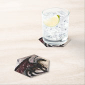 Dragon in Höhle Untersetzer (Vor Ort)