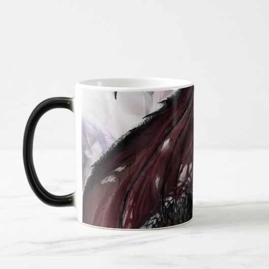 Dragon in Höhle Verwandlungstasse (Links)