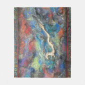 Dragon in the Clouds Fleecedecke (Vorderseite)