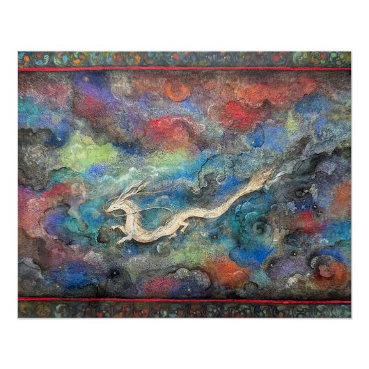 Dragon in the Clouds Poster (Vorderseite)