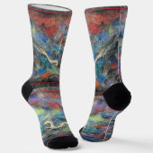 Dragon in the Clouds Socken (Gewinkelt)