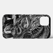 Dragon 'Initial' iPhone Case (Rückseite (Horizontal))