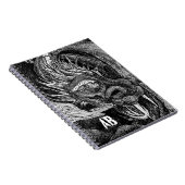Dragon-Initial-Notizbuch Notizblock (Rechte Seite)