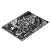 Dragon-Initial-Notizbuch Notizblock (Linke Seite)