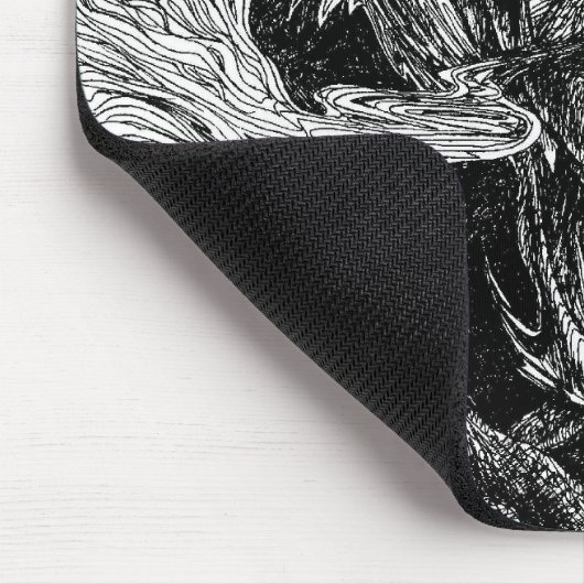 Dragon 'initials' mousepad (Ecke)