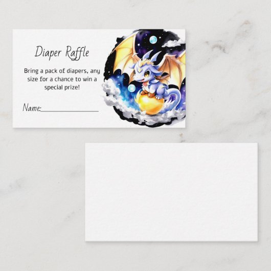 Dragon-Inspiriert Windschutzscheibe Begleitkarte (Vorne/Hinten)