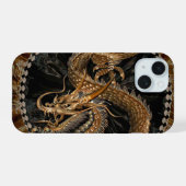 Dragon iPhone 15 Hülle (Rückseite (Horizontal))
