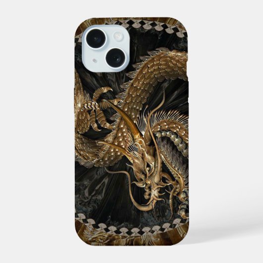 Dragon iPhone 15 Hülle (Rückseite)