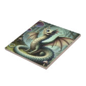 Dragon Jabberwocky Niedlich Fantasy Creative Art Fliese (Seite)