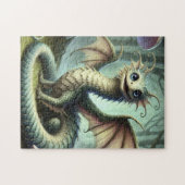 Dragon Jabberwocky Niedlich Fantasy Creative Art Puzzle (Horizontal)
