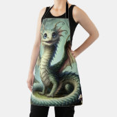 Dragon Jabberwocky Niedlich Fantasy Creative Art Schürze (InSitu)