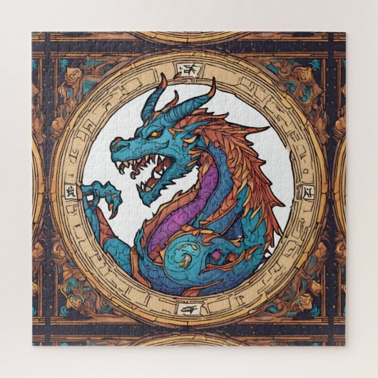 Dragon Jigsaw Puzzle (Vertikal)