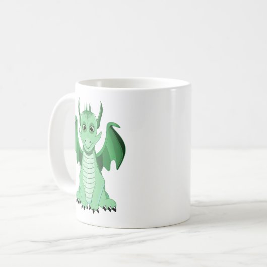 Dragon Kaffeetasse (Vorderseite Links)