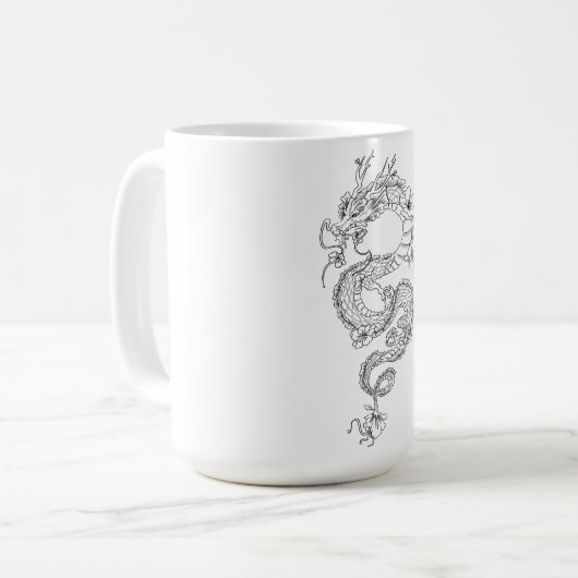 Dragon Kaffeetasse (Vorderseite Links)