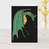 Dragon Karte (Gelbe Blume)