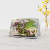 Dragon Karte (Gelbe Blume)
