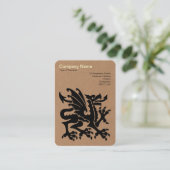 Dragon - Karte (Stehend Vorderseite)