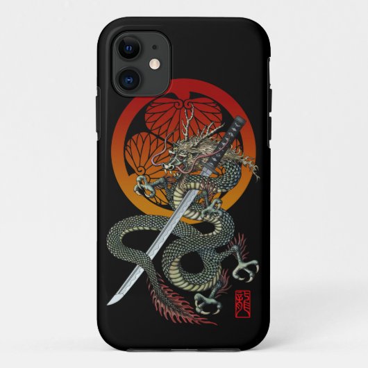 Dragon katana aoi 2 Case-Mate iPhone hülle (Rückseite)